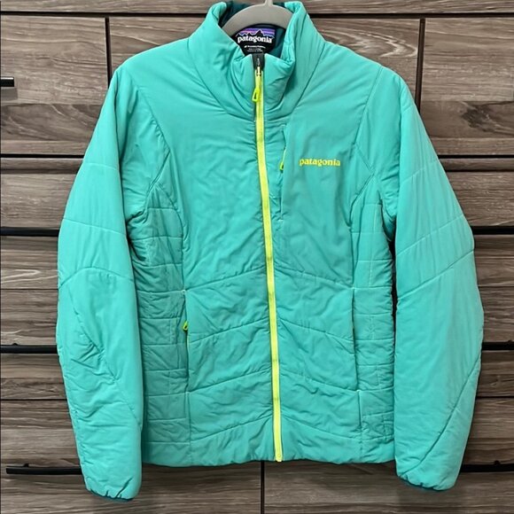 Patagonia Nano-Air Jacket Size Medium Aqua Stone Green - Picture 1 of 5
